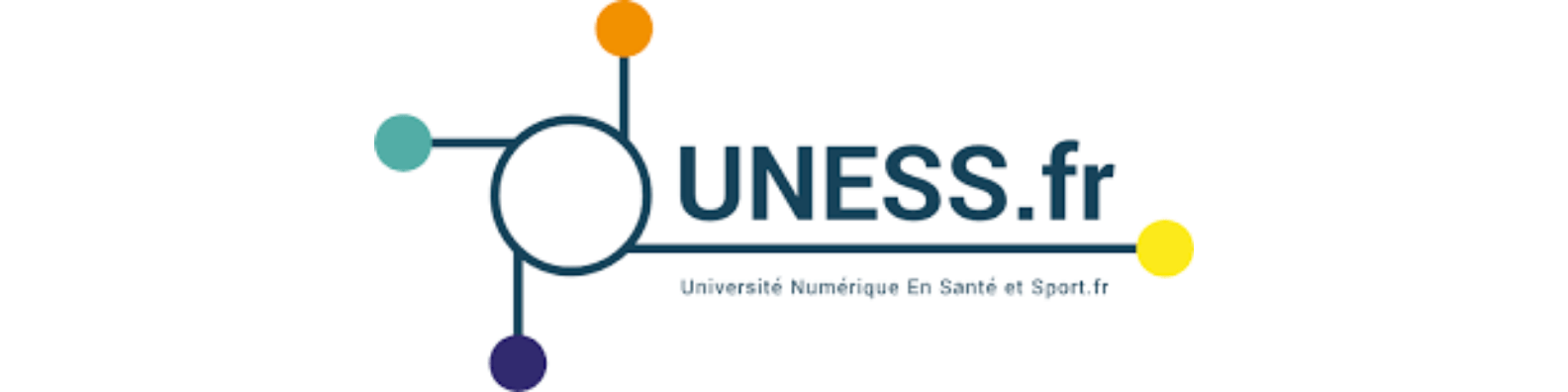 Banière UNESS Logo de l'UNESS (Université Numérique en Santé et Sport)