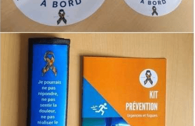 Kit anti fugues développé par Autisme Lyon