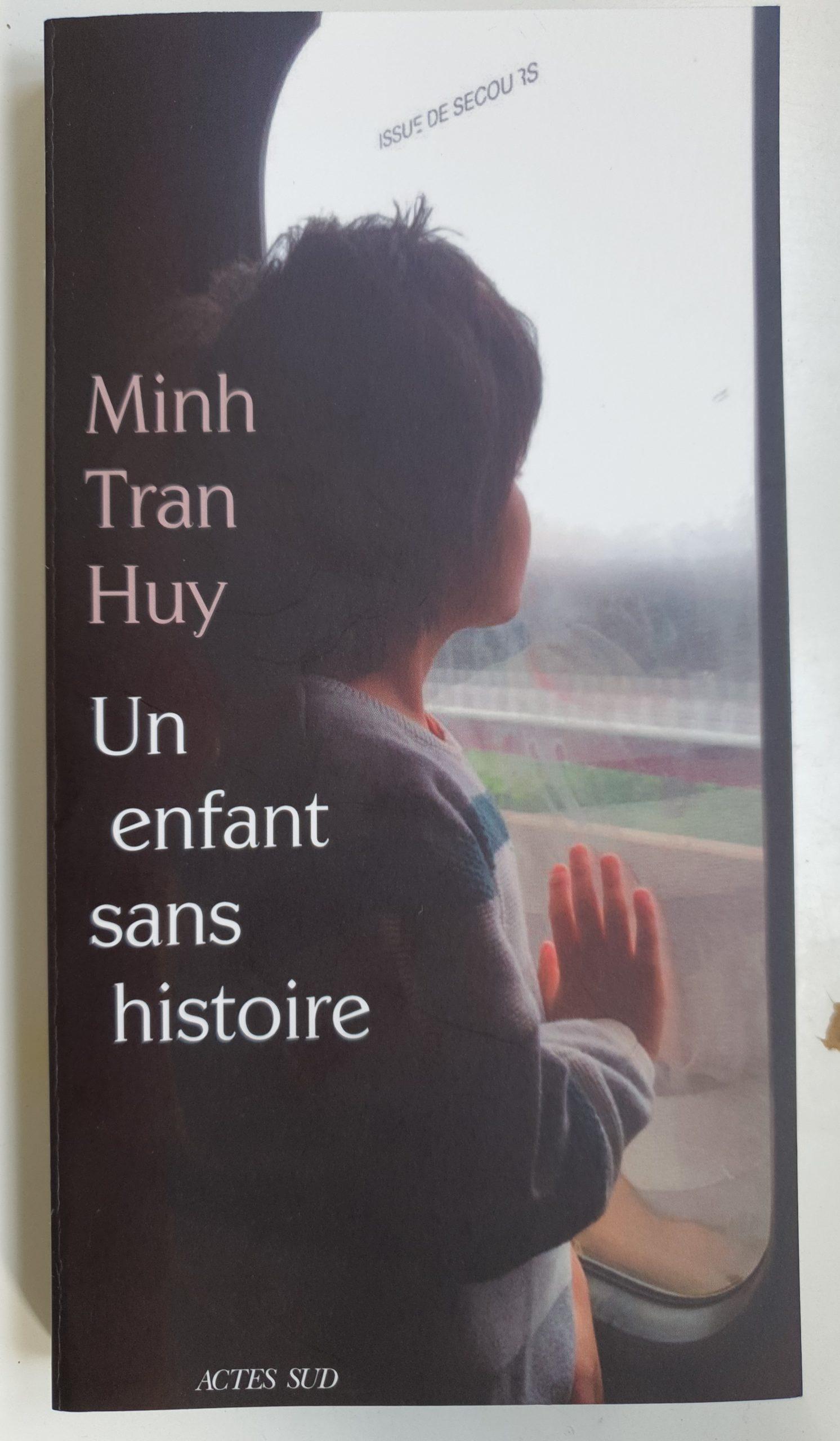 Première de couverture du livre "Un enfant sans histoire"