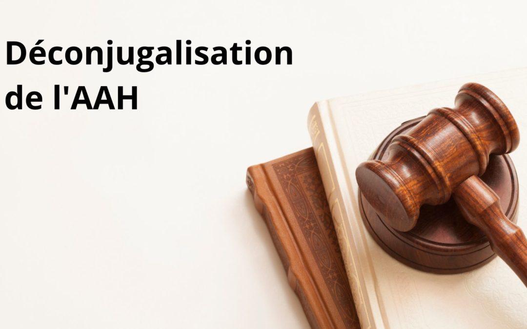 Déconjugalisation de l’AAH : c’est pour octobre 2023 !