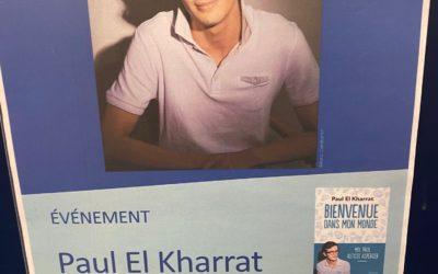 Paul El Kharrat en dédicace à SAINT MALO 11 mars 2023 – 14h00