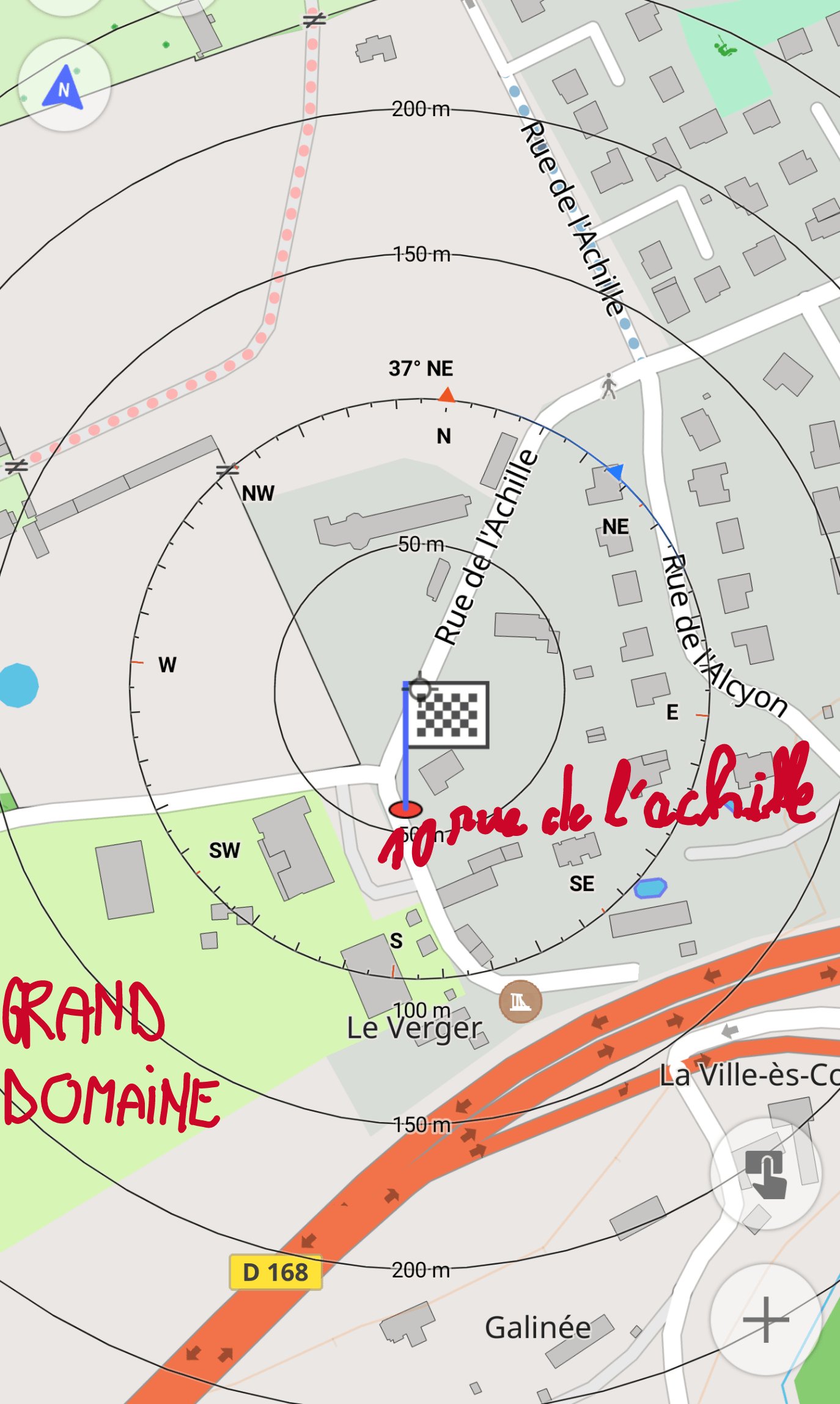 Plan d'acces Grand domaine 2 Plan d'acces Grand domaine 2
