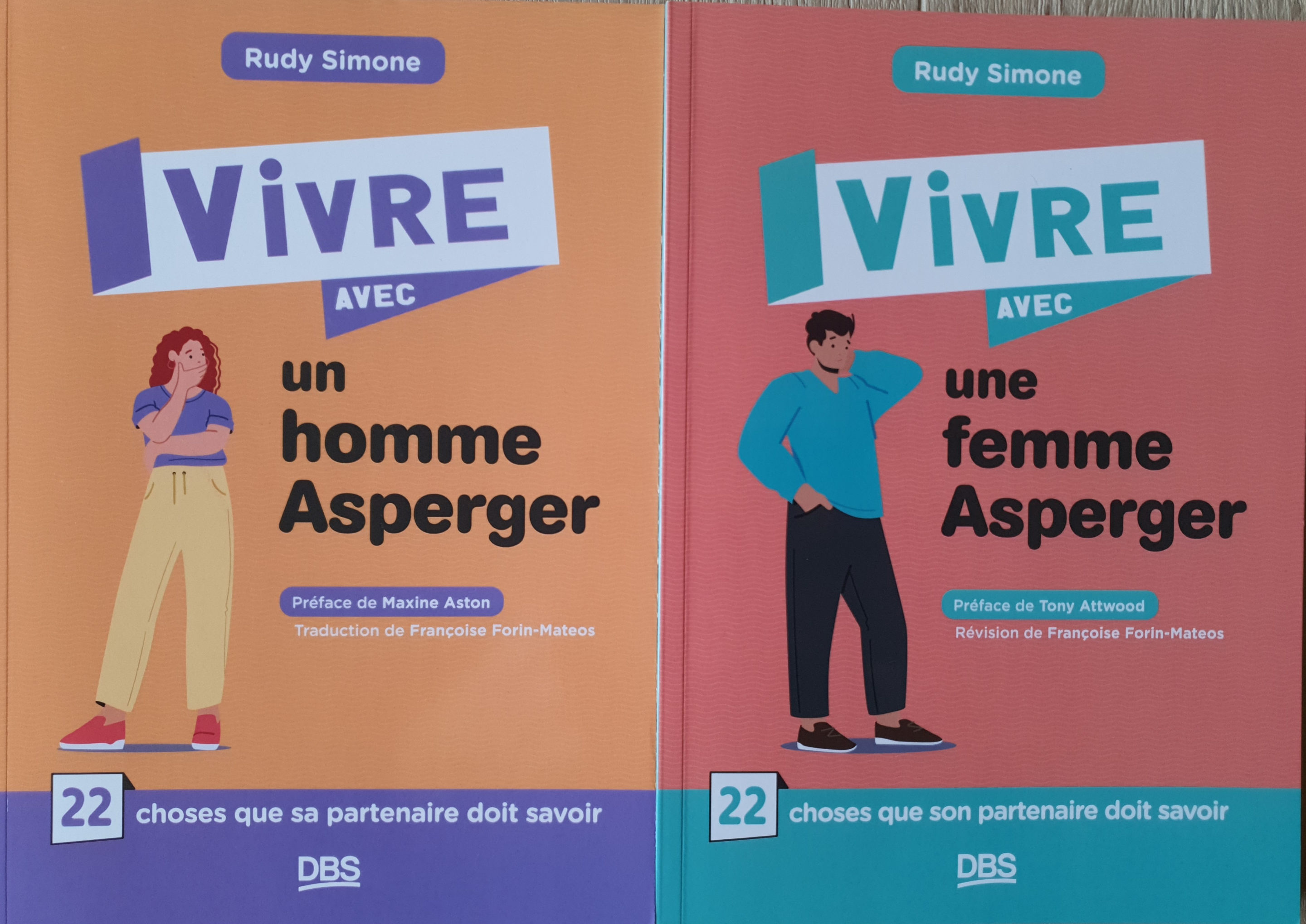 livre vivre avec femme/homme asperger