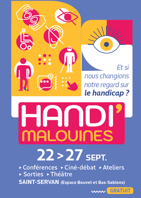 Handi’malouines : 22 au 27 septembre 2025